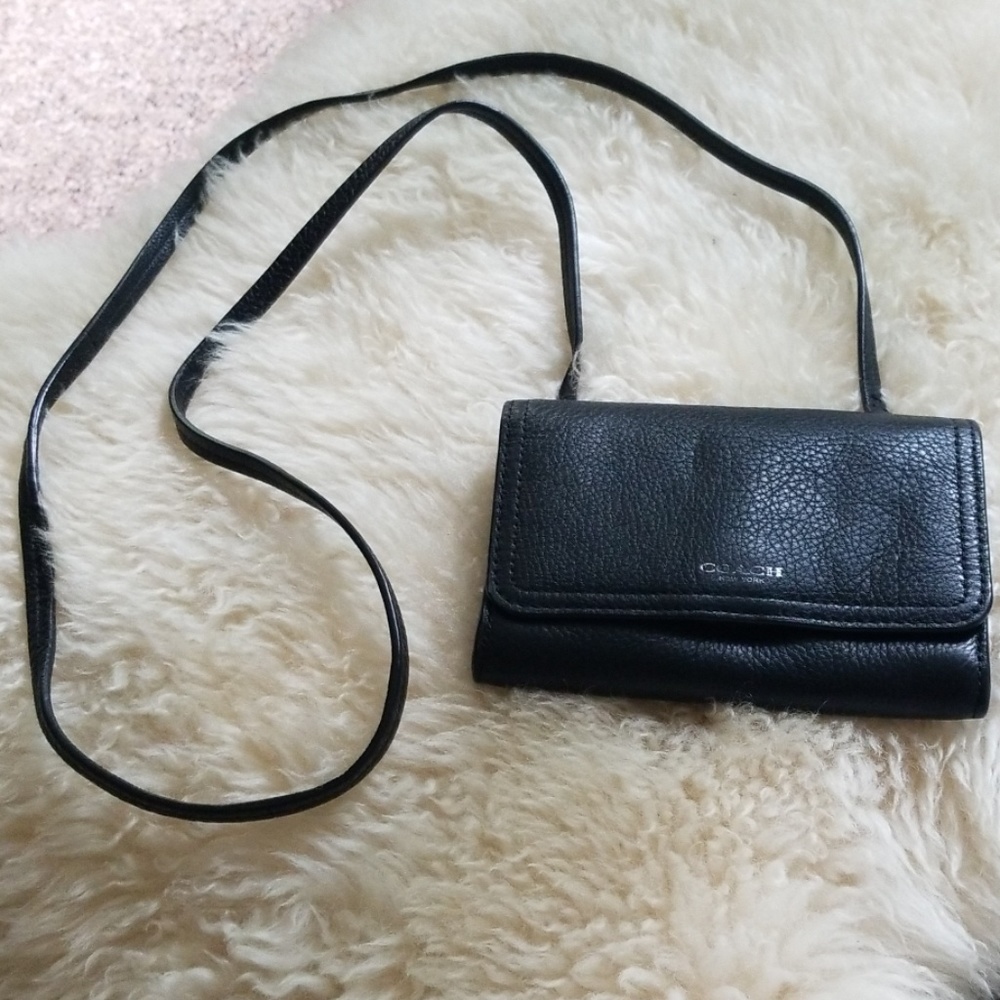 Coach small crossbody leather